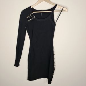 Marciano bandage black dress